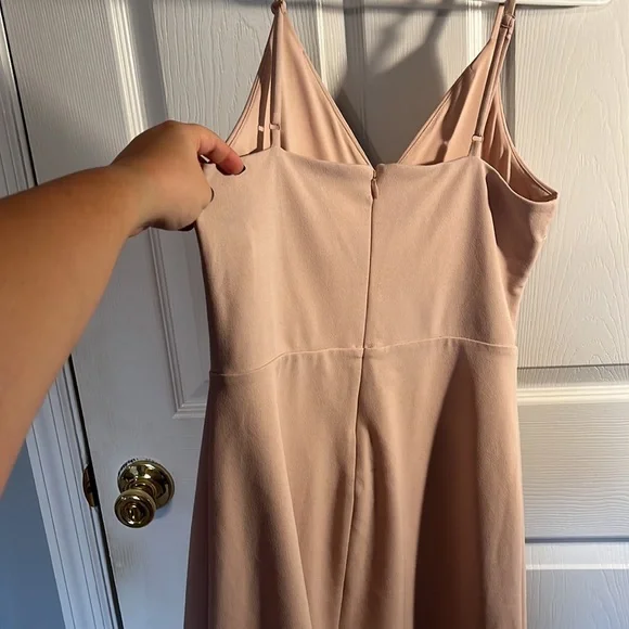 blush pink cocktail dress - Picture 4 of 6